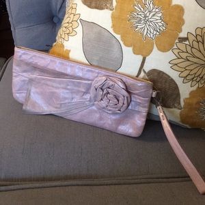 Vintage BeBe leather clutch